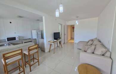 Imagem: O apartamento possui 1 Dormitório, 2 Banheiros, 2 Vagas na