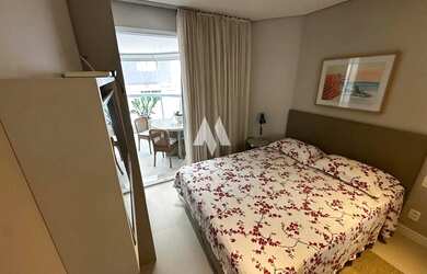 Imagem 5: Apartamento Flat mobiliado e com vista para o mar na Pompéia