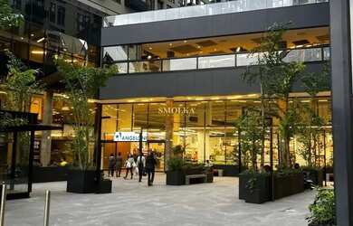 Imagem: O apartamento possui 1 Dormitório, 1 Banheiro, 1 Vaga na garagem