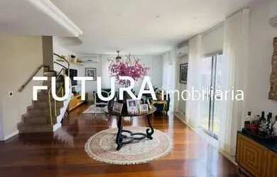 Imagem: O apartamento na cobertura possui 5 Dormitórios, 5 Banheiros