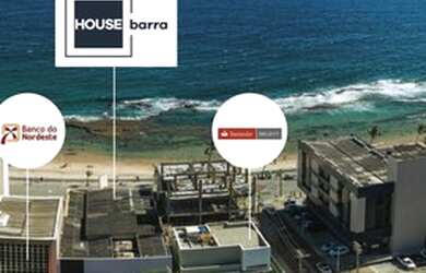 Imagem 3: House Barra frente Mar. Varanda, 42m² de Área, 1 Vaga na garageme1 Dormitório