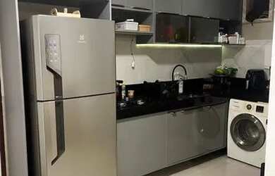 Imagem: O apartamento possui 2 Dormitórios, 2 Banheiros, 1 Vaga na