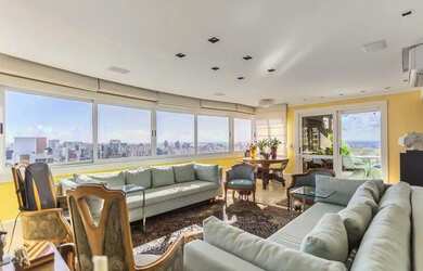 Imagem: O apartamento na cobertura possui 2 Dormitórios, 2 Banheiros