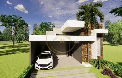 Imagem 6: Casa à venda em Paulínia no condomínio Club Portinari. A casa possui...