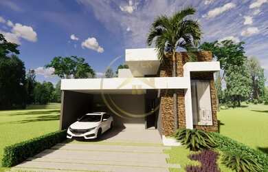 Imagem 5: Casa à venda em Paulínia no condomínio Club Portinari. A casa possui...