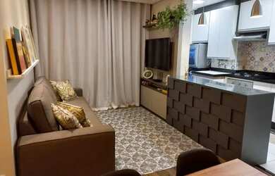 Imagem: O apartamento possui 2 Dormitórios, 2 Banheiros, 1 Vaga na