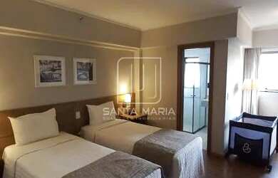 Imagem: O apartamento possui 1 Dormitório, 1 Banheiro, 1 Vaga na garagem