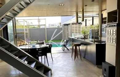 Imagem 8: Casa estilo Industrial 290m2 4 suítes no condomínio Sagrada Família