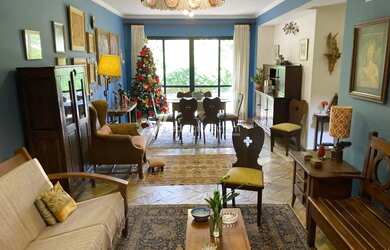 Imagem: A casa em condomínio possui 4 Dormitórios, 4 Banheiros, 4