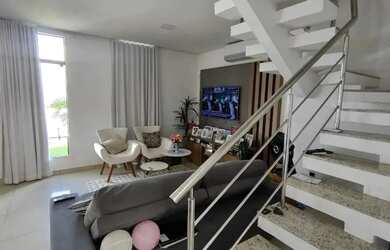 Imagem 8: Casa Dúplex no Morada dos Pássaros com 3 Qts/ Piscina, ampla área gourmet...