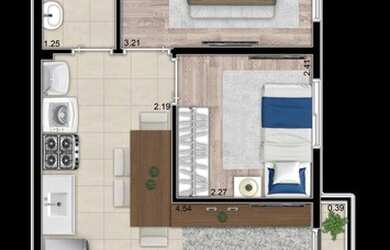 Imagem 8: Apartamento ao lado do terminal Pirituba 2 Dormitórios