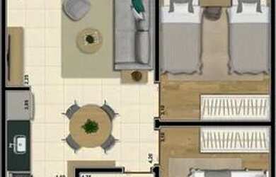 Imagem 1: ALUGO Apartamento com 2 dormitórios