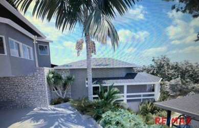 Imagem: A casa em condomínio possui 5 Dormitórios, 5 Banheiros, 5