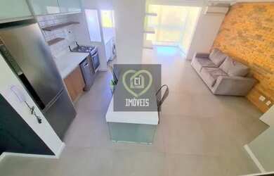 Imagem: O apartamento na cobertura possui 2 Dormitórios, 2 Banheiros