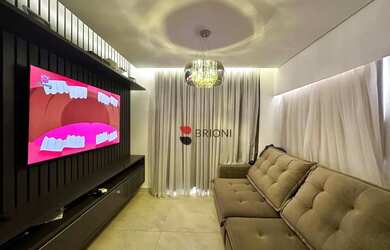 Imagem: O apartamento na cobertura possui 3 Dormitórios, 2 Banheiros