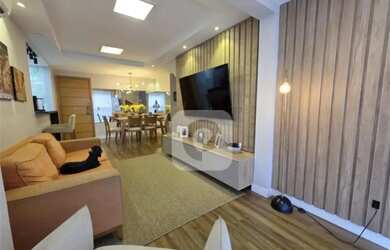 Imagem: O apartamento na cobertura possui 2 Dormitórios, 3 Banheiros