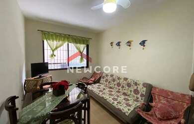 Imagem: O apartamento possui 1 Dormitório, 1 Banheiro, 1 Vaga na garagem