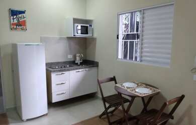 Imagem: O apartamento possui 1 Dormitório, 1 Banheiro, 25m² de Área