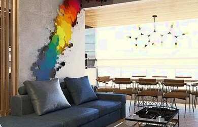 Imagem: O apartamento possui 3 Dormitórios, 3 Banheiros, 2 Vagas na