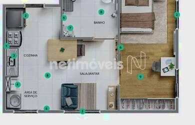 Imagem 9: Venda Apartamento 2 quartos Mata Escura Salvador