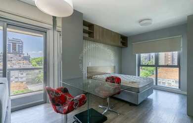 Imagem 5: Apartamento mobiliado para alugar no Auxiliadora com 1 quarto 1 suíte