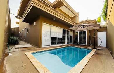 Imagem: A casa em condomínio possui 3 Dormitórios, 5 Banheiros, 4