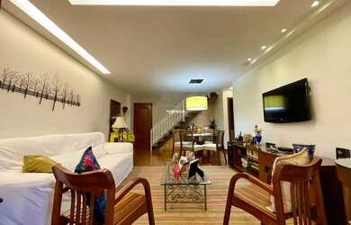 Imagem: O apartamento na cobertura possui 3 Dormitórios, 4 Banheiros