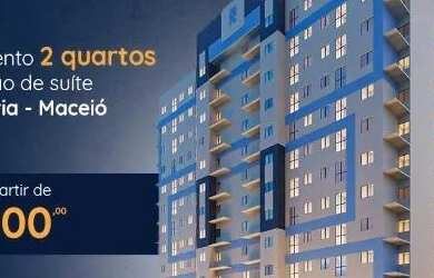 Imagem: O apartamento possui 2 Dormitórios, 2 Banheiros, 1 Vaga na