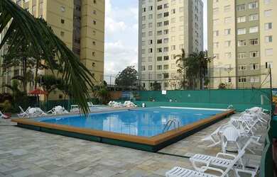 Imagem: O apartamento possui 3 Dormitórios, 2 Banheiros, 1 Vaga na