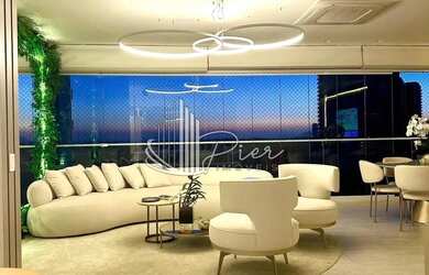 Imagem: O apartamento possui 4 Dormitórios, 5 Banheiros, 4 Vagas na