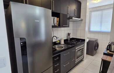 Imagem: O apartamento possui 2 Dormitórios, 2 Banheiros, 1 Vaga na