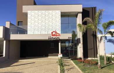 Imagem: A casa em condomínio possui 3 Dormitórios, 5 Banheiros, 4