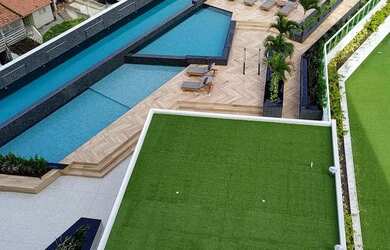 Imagem: O apartamento possui 2 Dormitórios, 2 Banheiros, 2 Vagas na