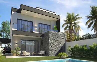 Imagem 8: Casa Duplex no Mosaico (Em Construção) 3 Qts 250m² Espaço piscina com espaço gourmet