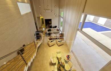 Imagem: A casa em condomínio possui 3 Dormitórios, 5 Banheiros, 4