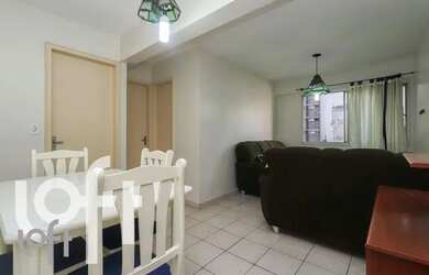 Imagem: O apartamento possui 1 Dormitório, 1 Banheiro, 1 Vaga na garagem