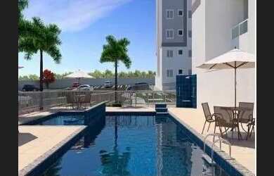 Imagem: O apartamento possui 2 Dormitórios, 1 Banheiro e Imóvel novo