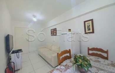 Imagem: O studio possui 1 Dormitório, 1 Banheiro, 1 Vaga na garagem