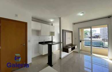 Imagem: O apartamento possui 1 Dormitório, 1 Banheiro, 2 Vagas na garagem