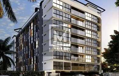 Imagem: O studio possui 1 Dormitório, 1 Banheiro, 24m² de Área e