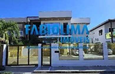 Imagem: A casa em condomínio possui 4 Dormitórios, 5 Banheiros, 2