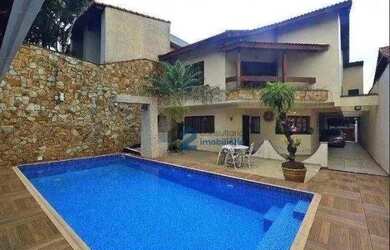 Imagem 1: Sobrado com 4 dormitórios, 495 m² - venda por R$ 3.000.000,00 ou aluguel...