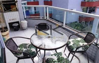 Imagem 6: APARTAMENTO PRAIA GRANDE. Piscina, Churrasqueira, VarandaeÁrea de serviço