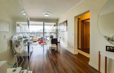 Imagem: O apartamento na cobertura possui 4 Dormitórios, 3 Banheiros