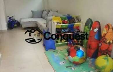 Imagem: O apartamento possui 3 Dormitórios, 2 Banheiros, 2 Vagas na