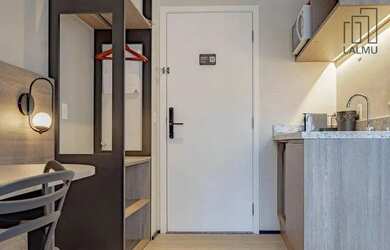 Imagem 8: Studio com 1 dormitório para alugar, 24 m² por R$ 3.547,47/mês - Bela...