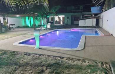 Imagem 3: Casa temporada Arembepe. Piscina, Churrasqueira, Ar-condicionadoe5 Vagas...