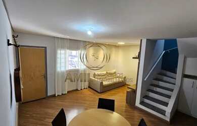 Imagem: A casa em condomínio possui 3 Dormitórios, 3 Banheiros, 2