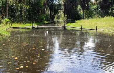 Imagem: A chácara possui 600m² de Área, Imóvel novo e está localizado