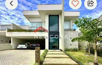 Imagem: A casa em condomínio possui 3 Dormitórios, 4 Banheiros, 4